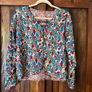 Gorgeous reversible silk jacket